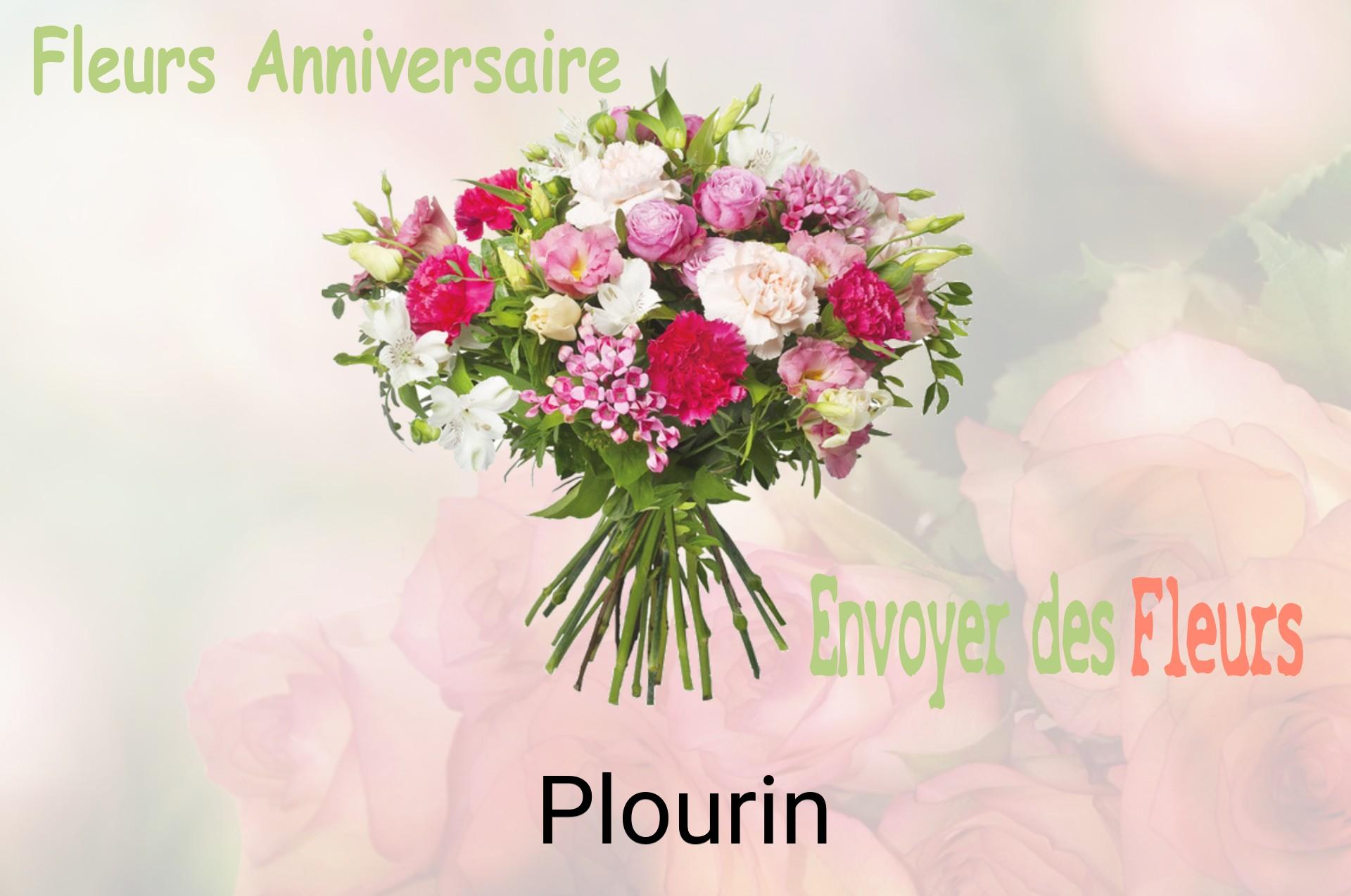 Bouquet de fleurs d’anniversaire livré à Plourin