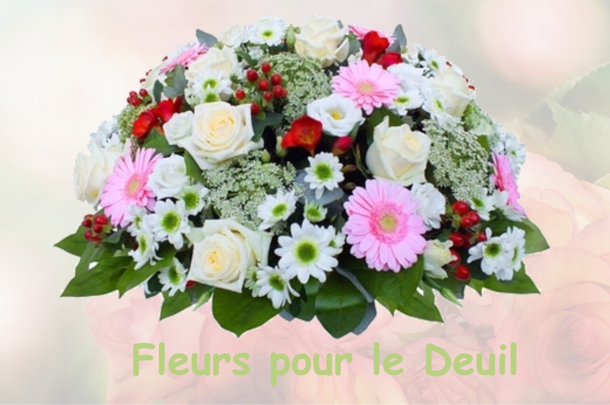 fleurs deuil PLOURIN